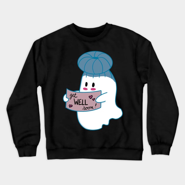 Little Ghost Well Crewneck Sweatshirt by nathalieaynie